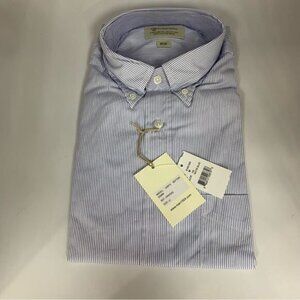 Man by Carlos Castillo Men’s Striped Button Down Shirt